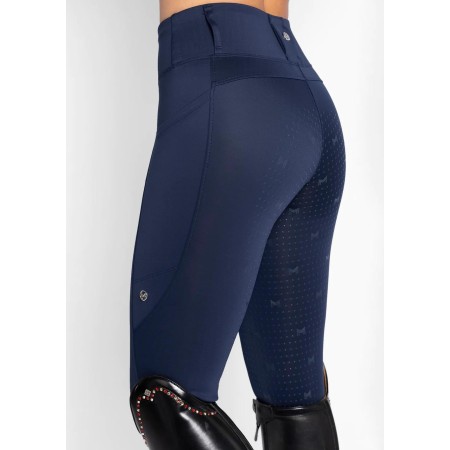 Mallas Maximilian Studio Riding Full Grip Navy | Equestrian. Calvet