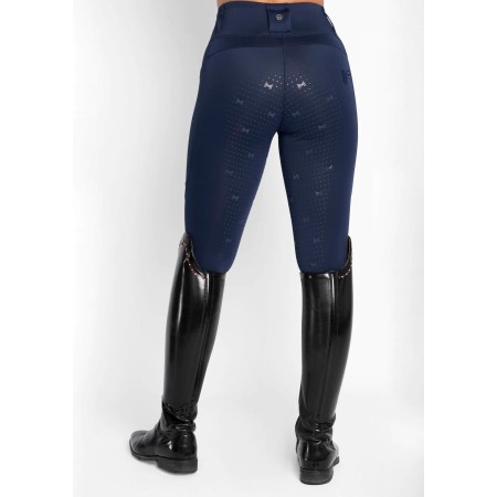 Mallas Maximilian Studio Riding Full Grip Navy | Equestrian. Calvet