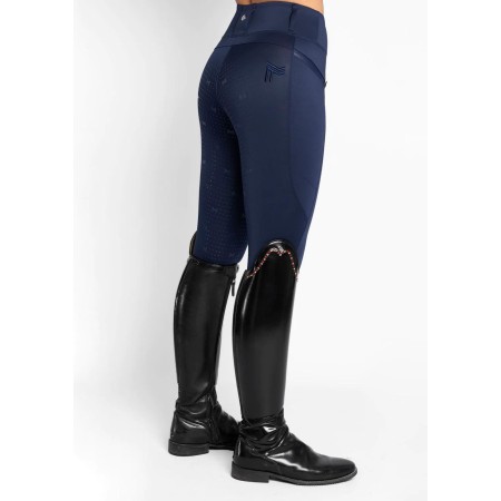 Mallas Maximilian Studio Riding Full Grip Navy | Equestrian. Calvet
