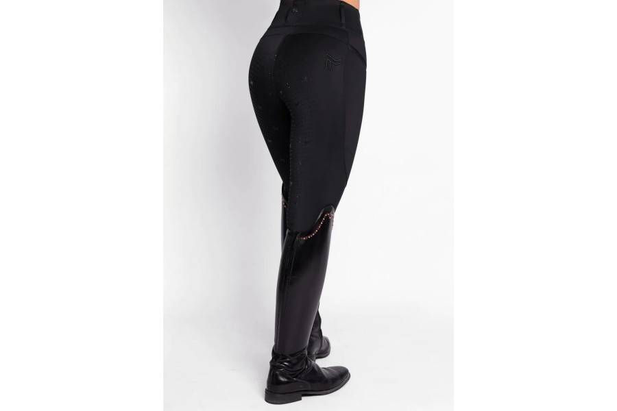 Mallas Maximilian Studio Riding Full Grip Negra | Equestrian. Calvet