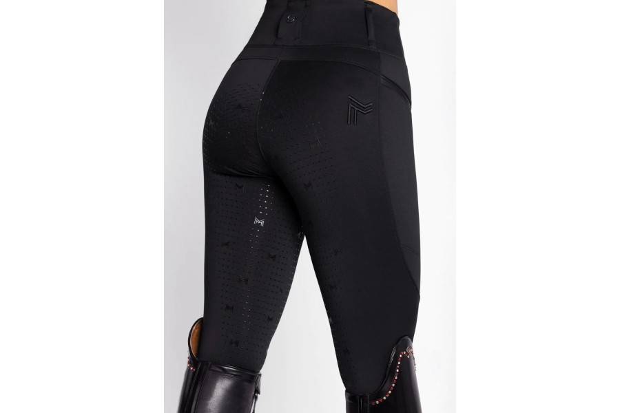 Mallas Maximilian Studio Riding Full Grip Negra | Equestrian. Calvet