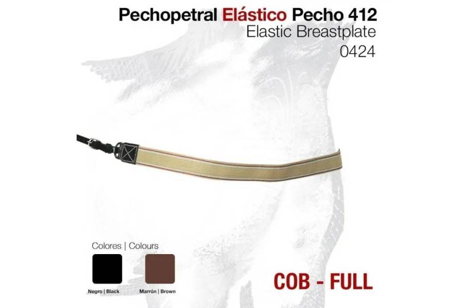 Pitpetral Elàstic Marró |Cavall i Genet a Equestrian, Calvet Animal i