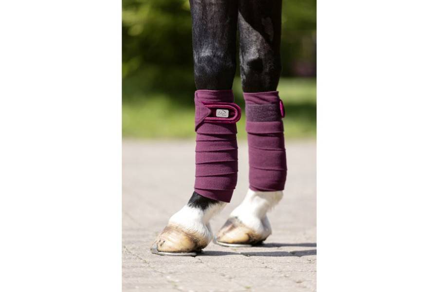 Benes Polar HKM Mellow Velvet Vermell Vi (4) |Cavall i Genet a Equestrian