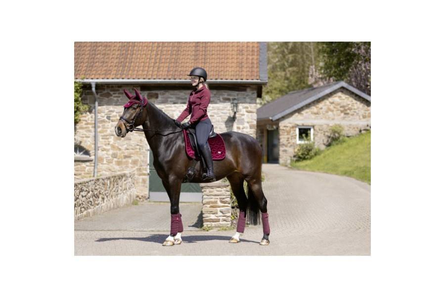 Benes Polar HKM Mellow Velvet Vermell Vi (4) |Cavall i Genet a Equestrian