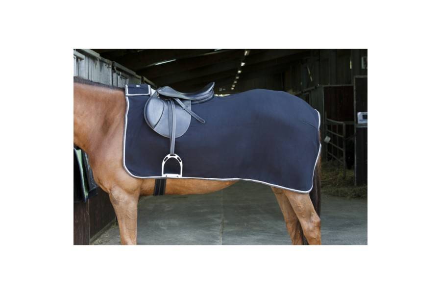 Manta Cavall Ronyonera Riding World Polar Negra |Cavall i Genet a