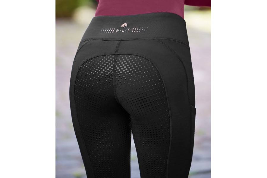 Pantalons Dona Elt Milla Thermal Culera Silicona Negra |Cavall i Genet a