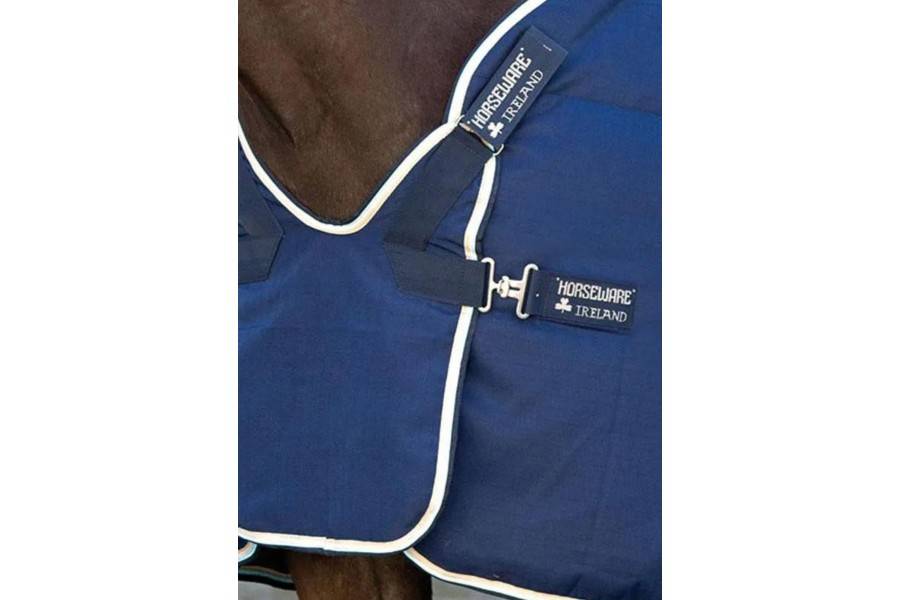 Manta Cavall Quadra Rambo Optimo Heavy 400g Blava |Cavall i Genet a