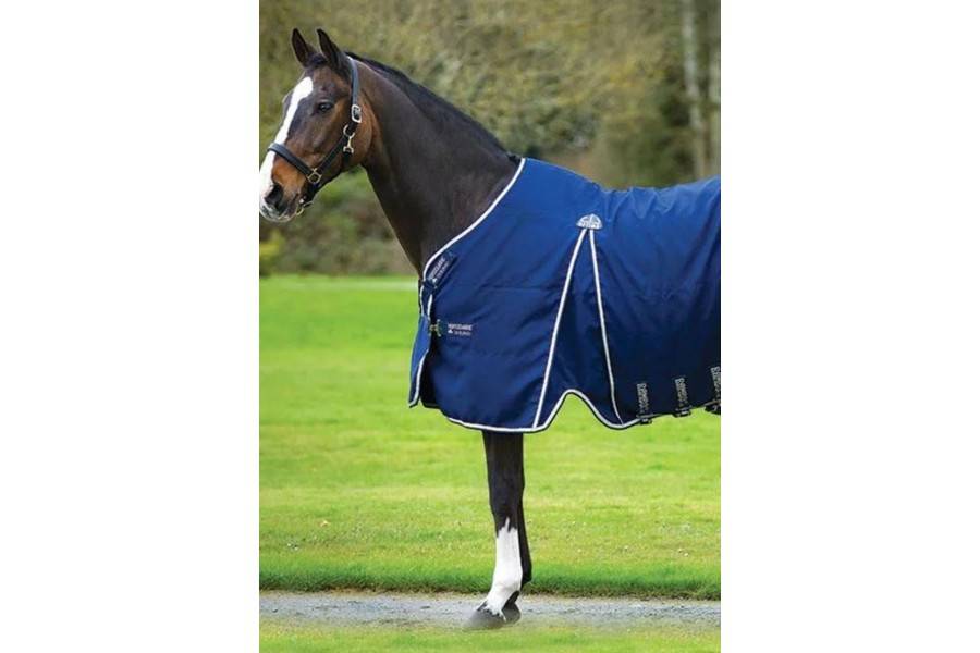 Manta Cavall Quadra Rambo Optimo Heavy 400g Blava |Cavall i Genet a