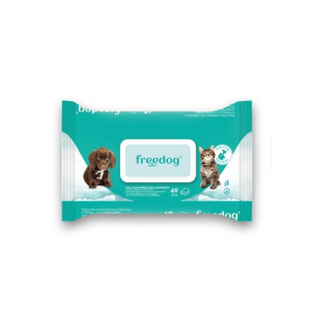 Toallitas Húmedas Freedog Clorexidina para perros | Calvet Animales y Plantas 2