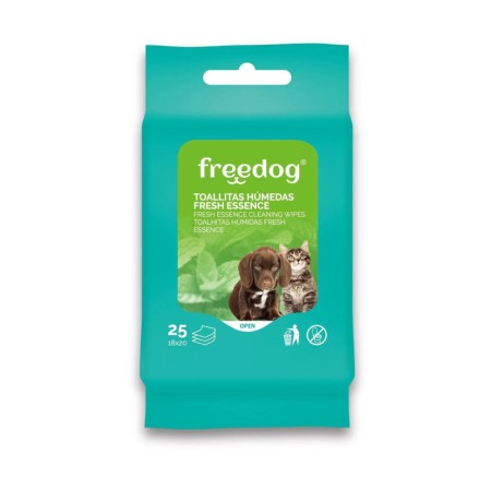 Toallitas Húmedas Freedog Aloe Vera 25 Unidades per gossos | Calvet Animals i