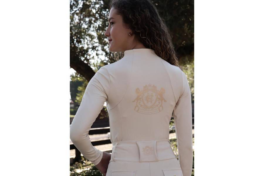 Base Layer Haute Basics Màniga Llarga Gold Cream |Cavall i Genet a