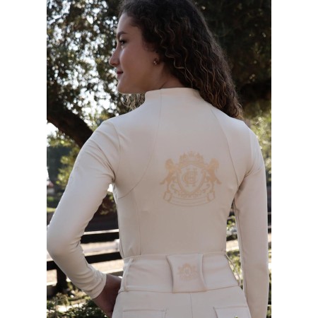 Base Layer Haute Basics Màniga Llarga Gold Cream |Cavall i Genet a