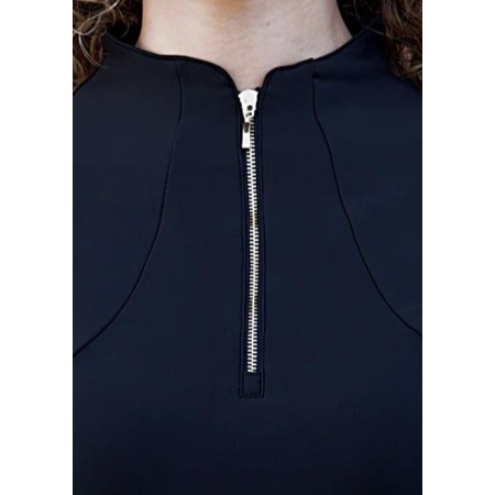 Base Layer Haute Basics Manga Larga VantaBlack | Equestrian. Calvet