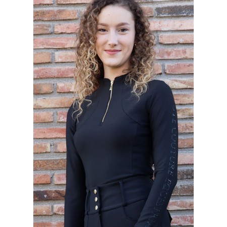 Base Layer Haute Basics Manga Larga VantaBlack | Equestrian. Calvet