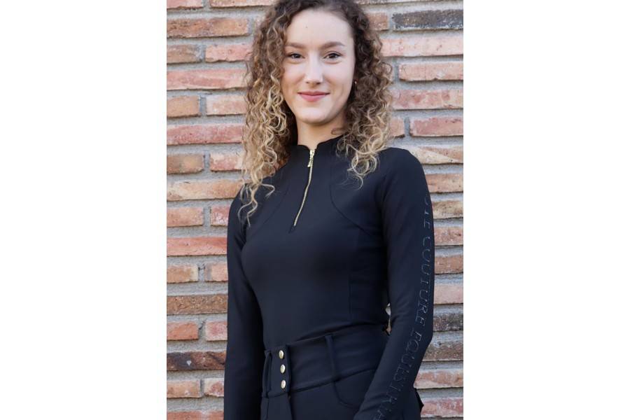 Base Layer Haute Basics Manga Larga VantaBlack | Equestrian. Calvet