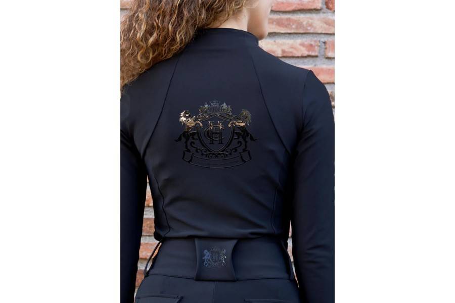 Base Layer Haute Basics Manga Larga VantaBlack | Equestrian. Calvet