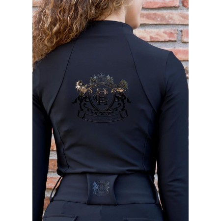 Base Layer Haute Basics Manga Larga VantaBlack | Equestrian. Calvet