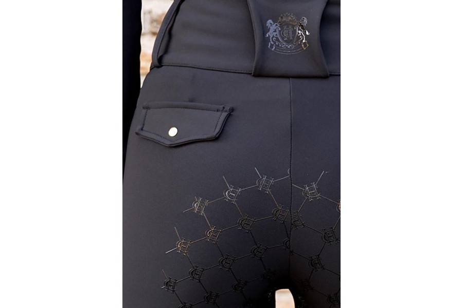 Leggins Breegging Haute Basics VantaBlack | Equestrian. Calvet Animals i