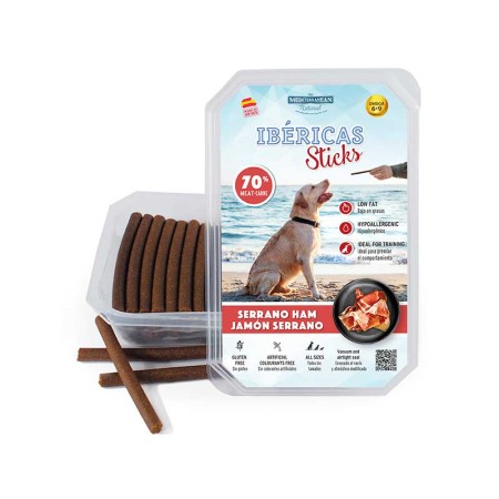 Barretes Gos Ibéricas Sticks Pernil Salat 900 Gr per gossos | Calvet Animals i