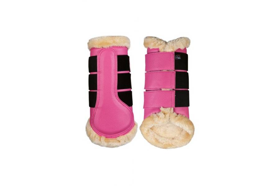Protectors HKM Comfort Premium Fur Rosa |Cavall i Genet a Equestrian