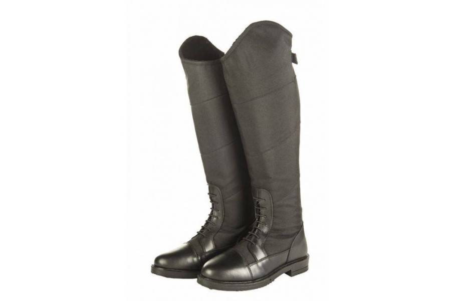 Botes Hivern HKM Stockholm Winter Negra |Cavall i Genet a Equestrian