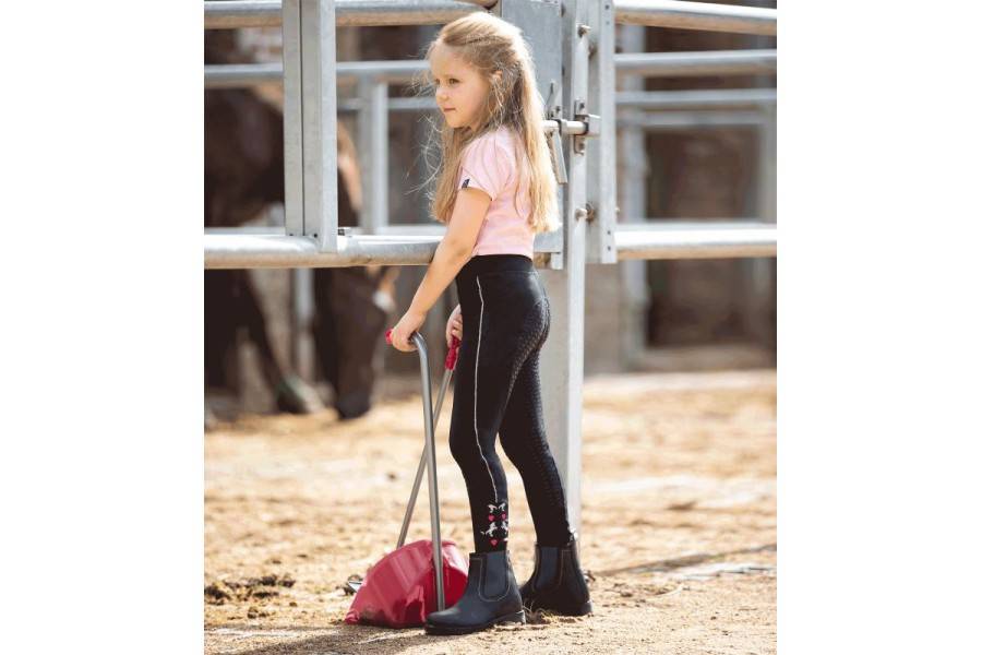 Recogedor Con Rastrillo Waldhausen Mini Rosa | Equestrian. Calvet Animals