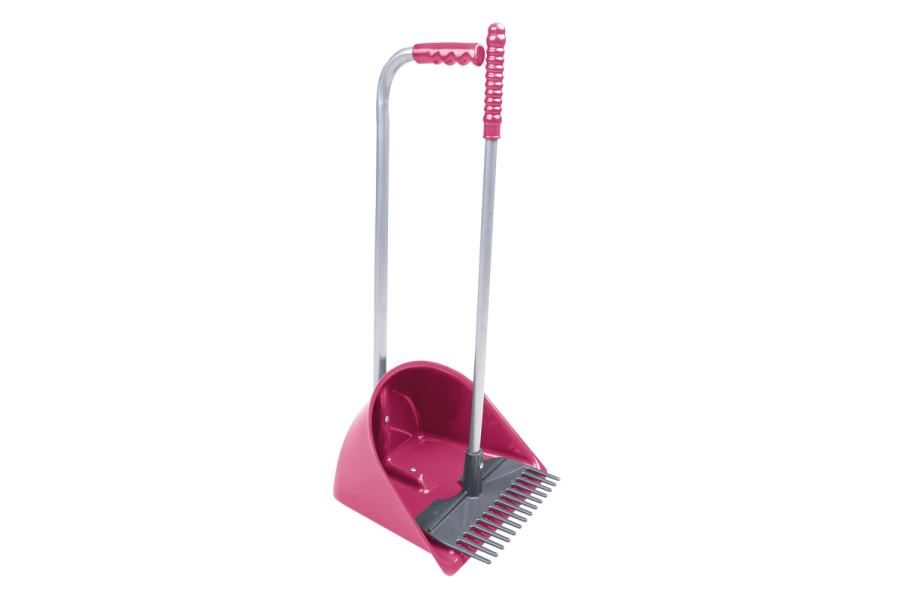 Recogedor Con Rastrillo Waldhausen Mini Rosa | Equestrian. Calvet Animals