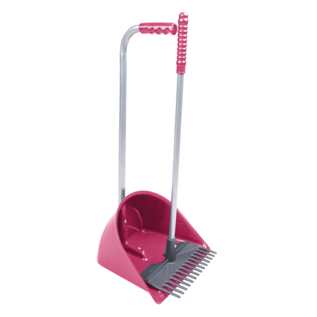 Recogedor Con Rastrillo Waldhausen Mini Rosa | Equestrian. Calvet Animals