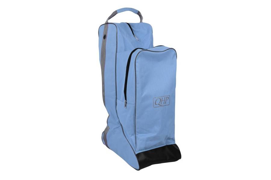 Funda Botes I Casc QHP Blau Cel/Gris |Cavall i Genet a Equestrian, Calvet