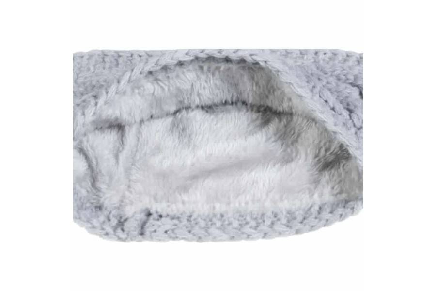 Bufanda Tubular HKM Lucy Gris Clar |Cavall i Genet a Equestrian, Calvet