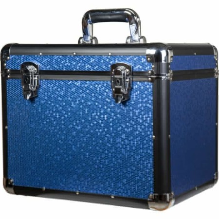 Caja Guarda Cepillos HKM Glam Azul | Equestrian. Calvet Animals i Plantes.