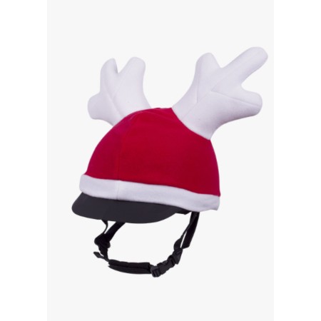 Gorro Funda Casco QHP Christmas Rojo | Equestrian. Calvet Animals i