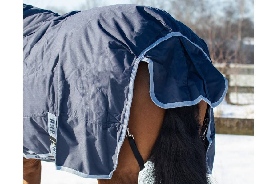 Manta Cavall Exterior QHP 600D Blau Fosc |Cavall i Genet a Equestrian
