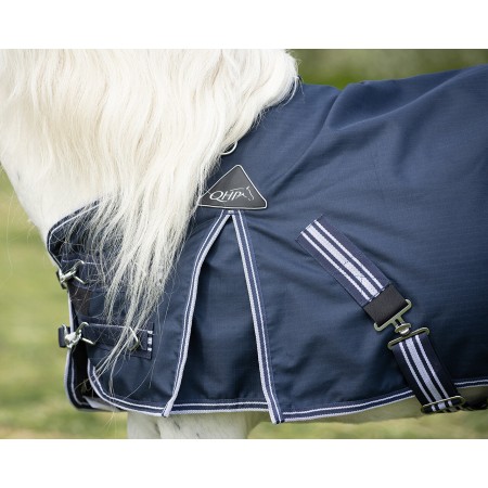 Manta Cavall Exterior QHP Falabella 200g Blau Marí |Cavall i Genet a 2