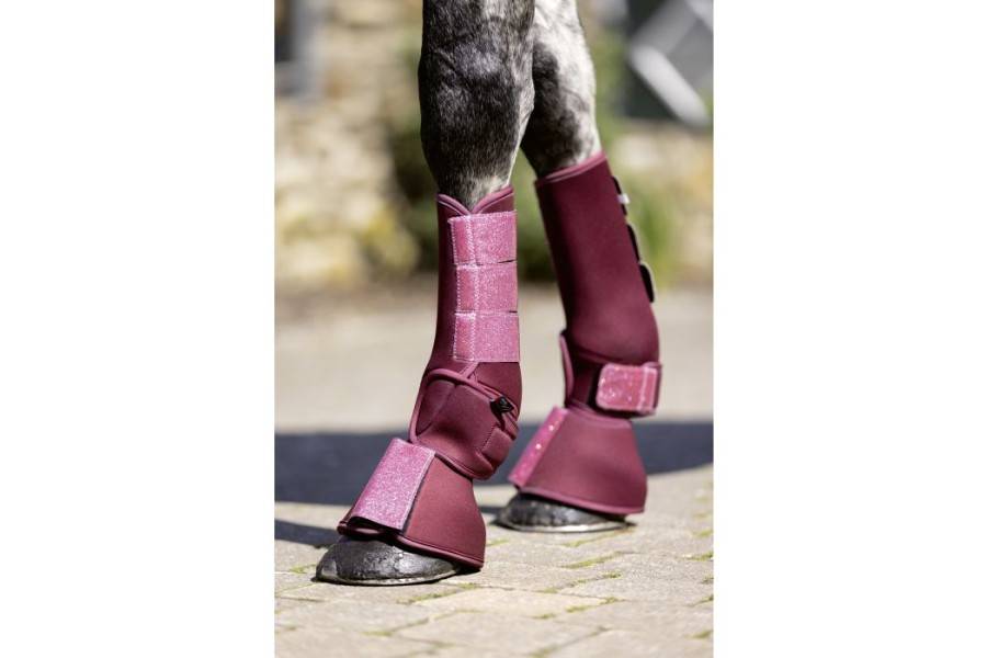Campanas HKM Berry Rojo Vino | Equestrian. Calvet Animals i Plantes.