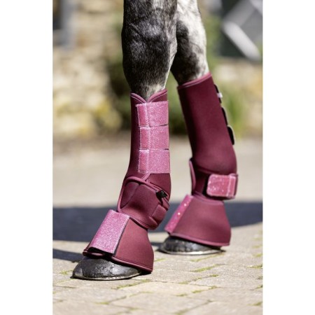 Campanas HKM Berry Rojo Vino | Equestrian. Calvet Animals i Plantes.
