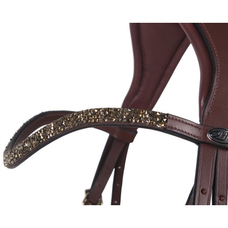 Brida Montar QHP Lupine Marrón/Beige | Equestrian. Calvet Animals i