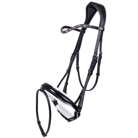 Brida Montar QHP Lupine Negra/Blanca | Equestrian. Calvet Animals i