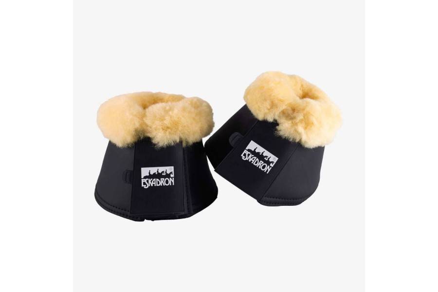 Campanas Neopreno Eskadron 671000 Negra/Lana | Equestrian. Calvet Animals