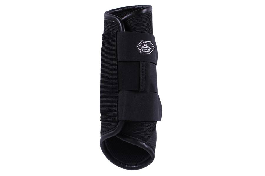 Protectores Traseros QHP Cross Techincal Negro | Equestrian. Calvet