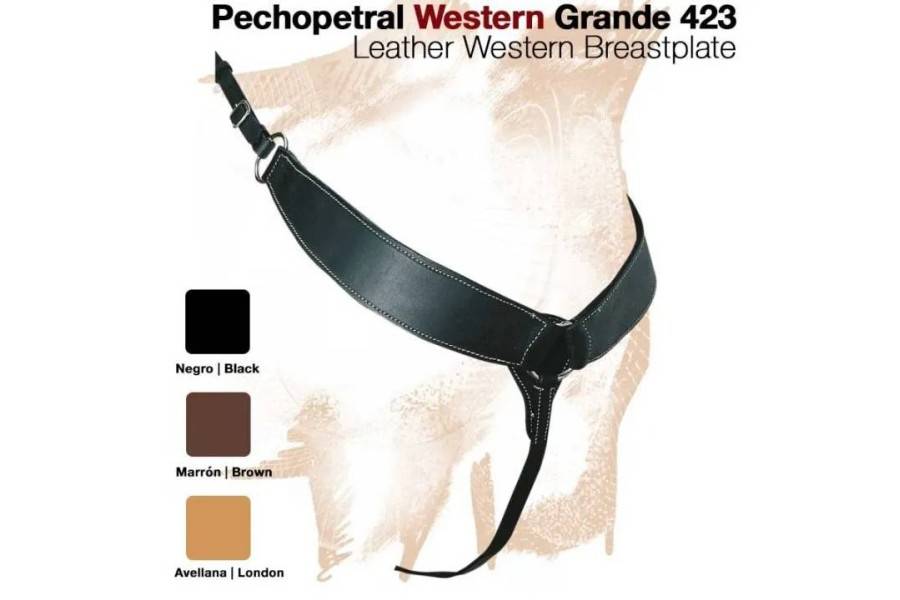 Pechopetral Western Marrón | Equestrian. Calvet Animals i Plantes.