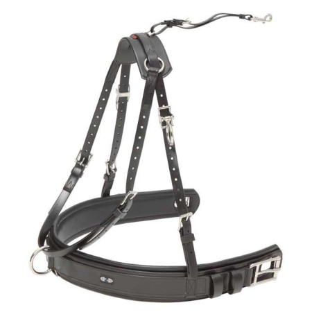 Pechopetral Zilco Elite Limonera Negro | Equestrian. Calvet Animals i