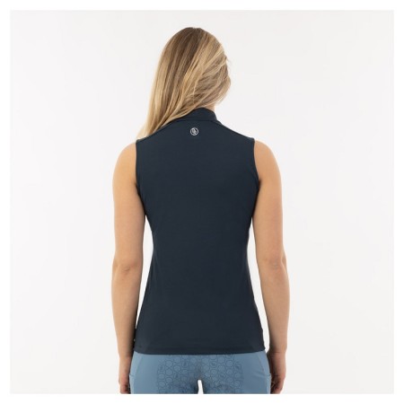 Samarreta Dona Sense Mànigues BR Edith Zip-Up Blueberry |Cavall i Genet a