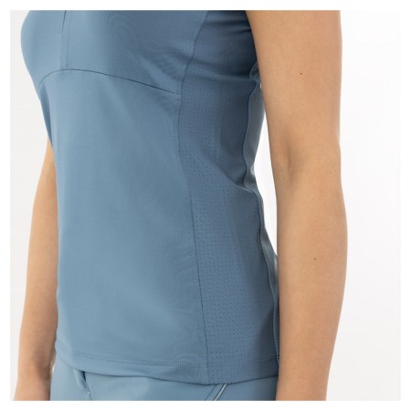 Samarreta Dona Sense Mànigues BR Edith Zip-Up Captain's Blue |Cavall i