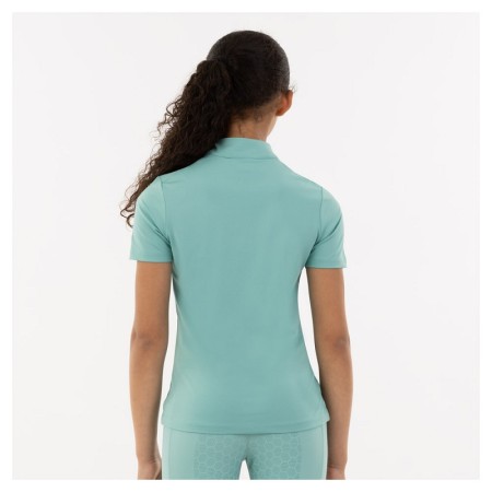 Camiseta Niño/a Manga Corta BR Eevolv Emery Zip-Up Canton | Equestrian.