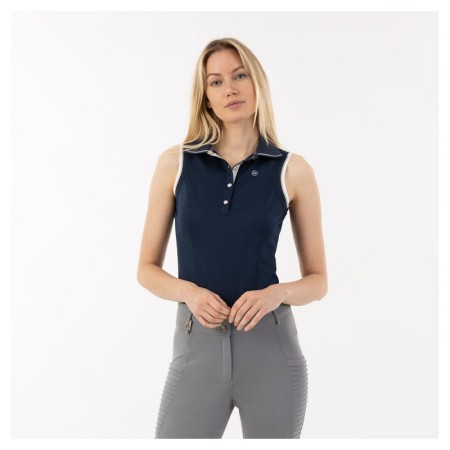 Polo Dona Sense Mànigues ANKY ATC241202 Dark Navy |Cavall i Genet a