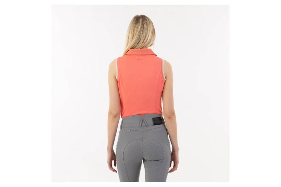 Polo Dona Sense Mànigues ANKY ATC241202 Sugar Coral |Cavall i Genet a