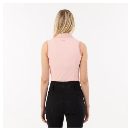 Polo Mujer Sin Mangas ANKY ATC241202 Pale Rosette | Equestrian. Calvet