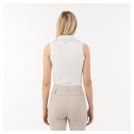 Polo Dona Sense Mànigues ANKY ATC241202 Blanc |Cavall i Genet a