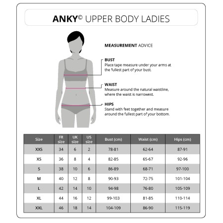 Base Layer Dona Sense Mànigues ANKY ATC241205 Pale Rosette |Cavall i Genet